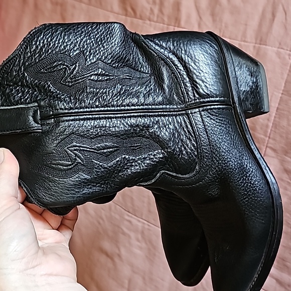 STUNNING DURANGO BLACK MADISON RD630 LEATHER BOOTS - Picture 7 of 8